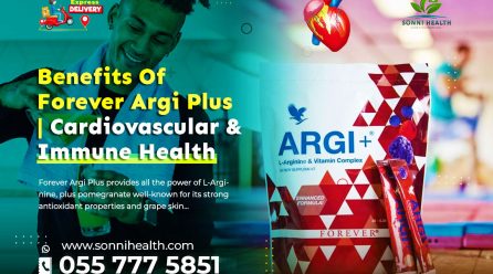 BENEFITS OF FOREVER ARGI PLUS. CARDIOVASCULAR AND IMMUNE HEALTH.