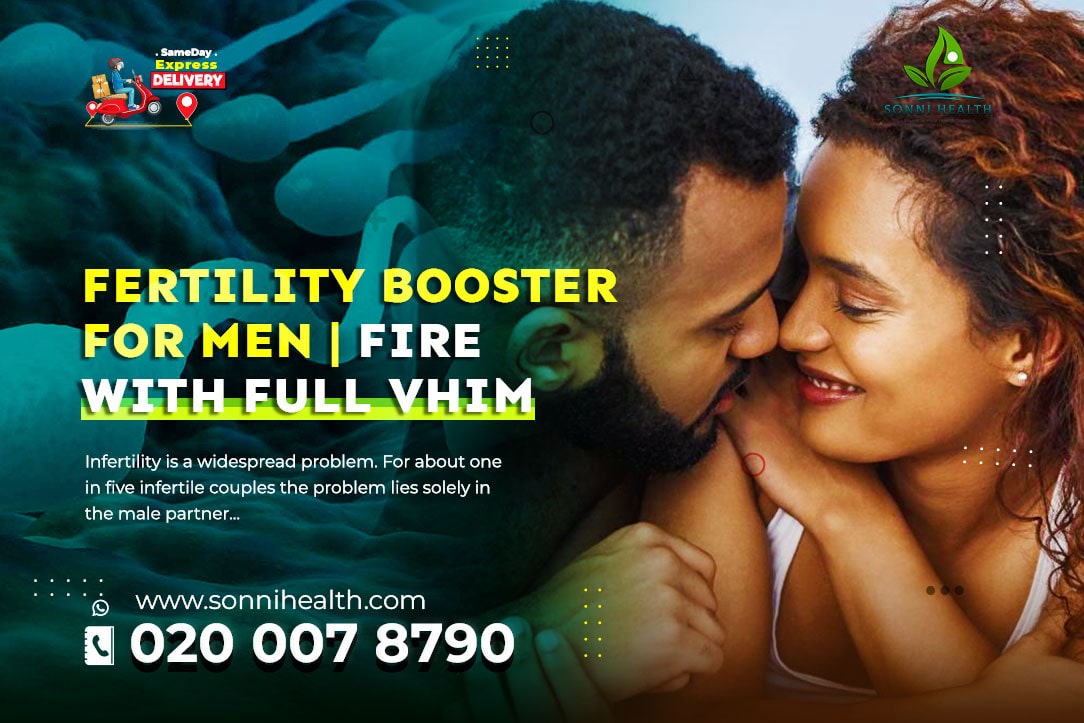 FERTILITY BOOSTER FOR MEN…..FIRE WITH FULL VHIM