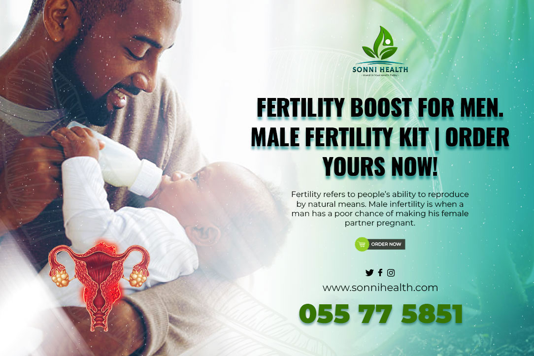 FERTILITY BOOST FOR MEN. MALE FERTILITY PACK