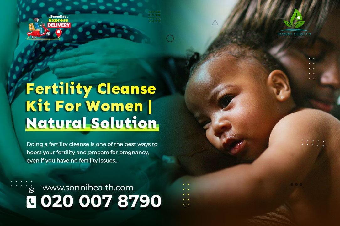 FERTILITY CLEANSE KIT FOR WOMEN. NATURAL SOLUTION WITH NO SIDE EFFECTS