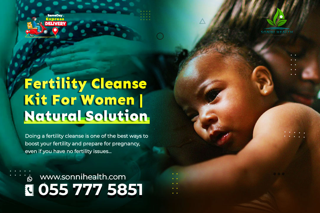 FERTILITY CLEANSE KIT FOR WOMEN. NATURAL SOLUTION WITH NO SIDE EFFECTS