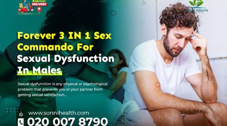 FOREVER 3 IN 1 SEX COMMANDO FOR SEXUAL DYSFUNCTION IN MALES