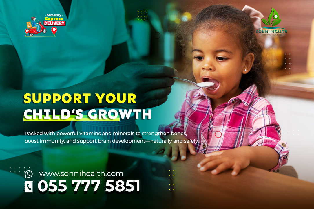 GIVE YOUR CHILD THE BEST NUTRIENTS THEY NEED FOR GROWTH.