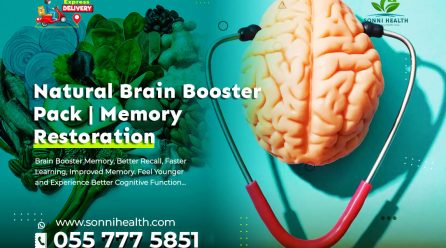 NATURAL BRAIN BOOSTER PACK. MEMORY RESTORATION