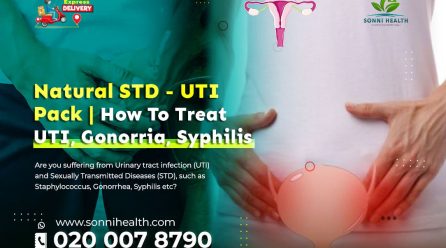 NATURAL STD – UTI PACK. HOW TO TREAT UTI, GONORRHEA , SYPHILIS.