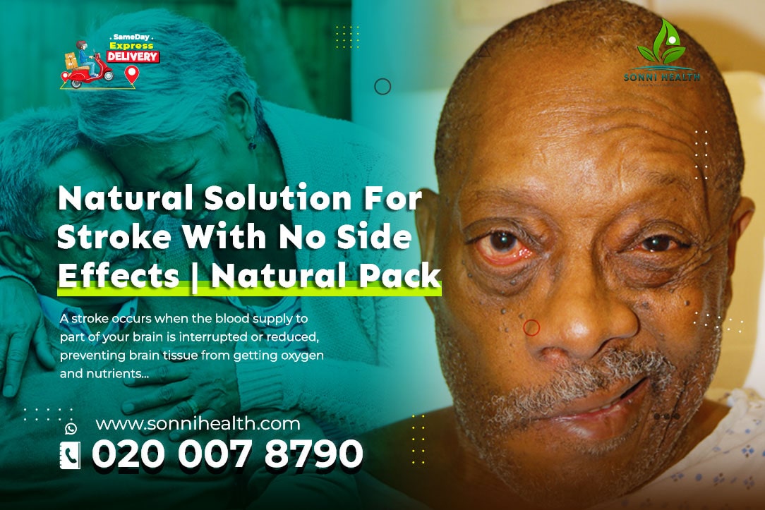 NATURAL SOLUTION FOR STROKE WITH NO SIDE EFFECT. NATURAL STROKE PACK