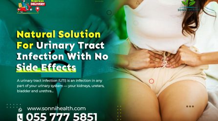 NATURAL SOLUTION FOR URINARY TRACT INFECTION WITH NO SIDE EFFECTS