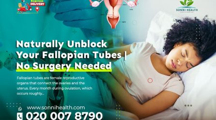 NATURALLY UNBLOCK YOUR FALLOPIAN TUBES. NO SURGERY NEEDED.
