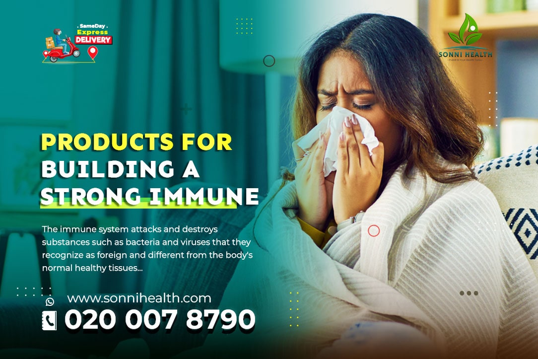PRODUCTS FOR BUILDING A STRONG IMMUNE SYSTEM