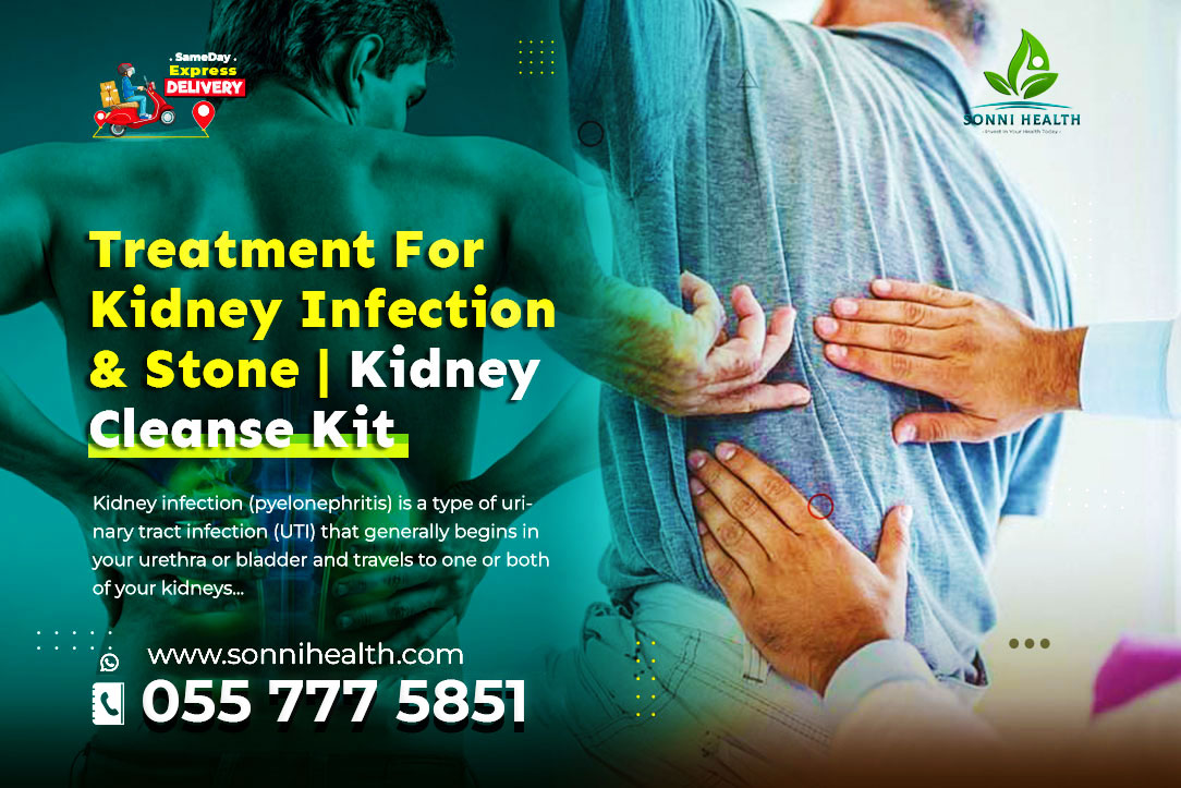 TREATMENT FOR KIDNEY INFECTION & STONE. KIDNEY CLEANSE KIT.