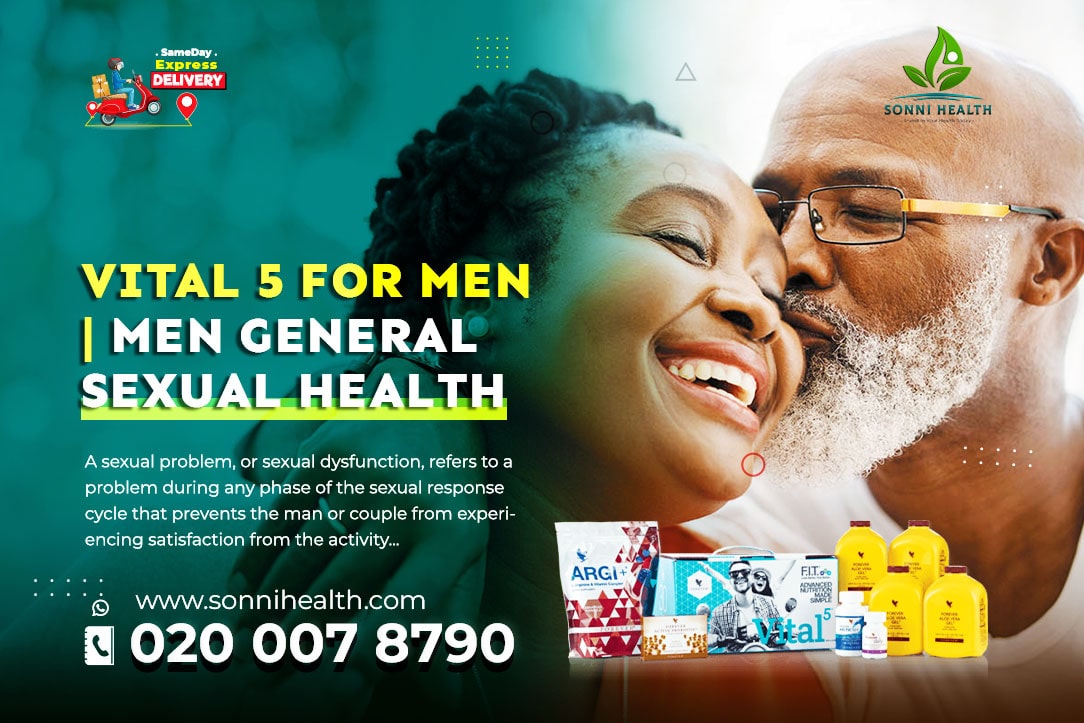 VITAL 5 FOR MEN – MEN GENERAL SEXUAL HEALTH