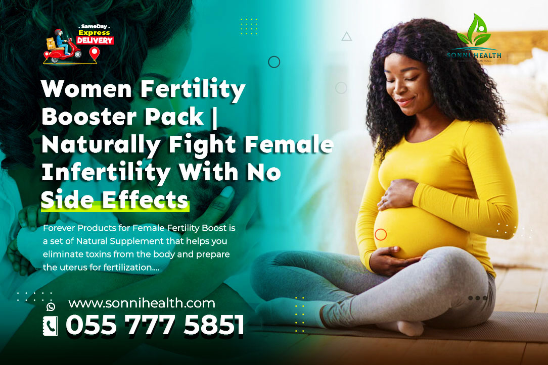 Women Fertility Booster Pack-Naturally Fight Female Infertility With No Side Effects