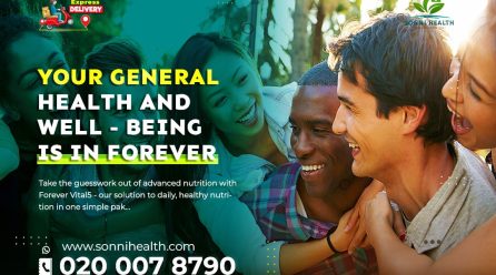 YOUR GENERAL HEALTH AND WELL-BEING IS IN FOREVER VITAL 5