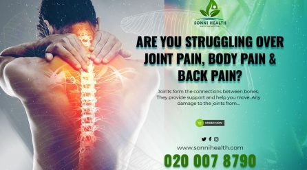 ARE YOU STRUGGLING OVER JOINT PAIN, BODY PAIN & BACK PAIN? FREE YOURSELF NOW
