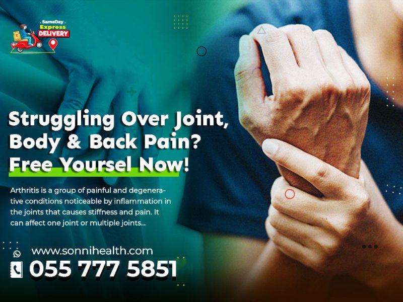 ARE YOU STRUGGLING OVER JOINT PAIN, BODY PAIN & BACK PAIN? FREE YOURSELF NOW