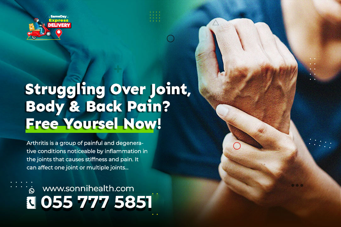 ARE YOU STRUGGLING OVER JOINT PAIN, BODY PAIN & BACK PAIN? FREE YOURSELF NOW