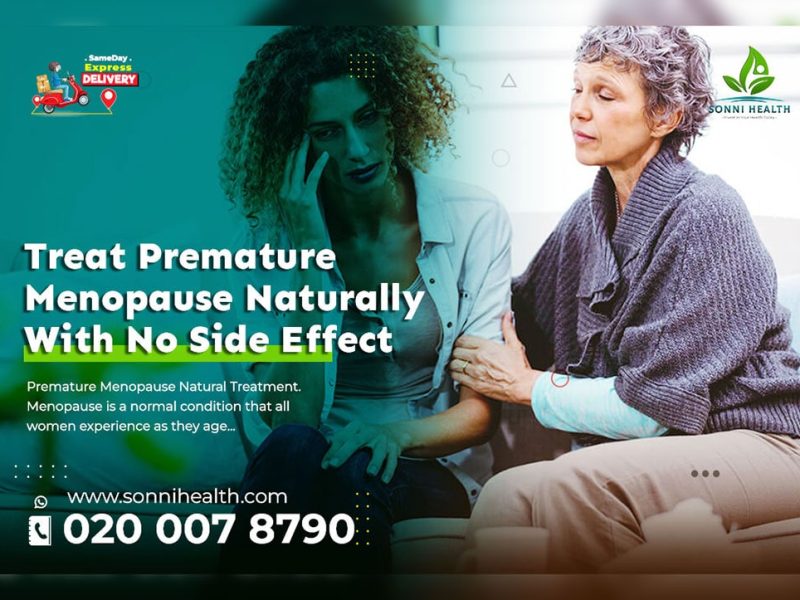 TREAT PREMATURE MENOPAUSE NATURALLY WITH NO SIDE EFFECT – HOW TO COPE WITH PREMATURE MENOPAUSE